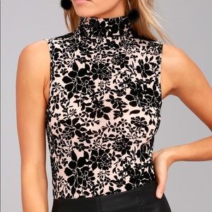 Passionate Day nude and black bodysuit